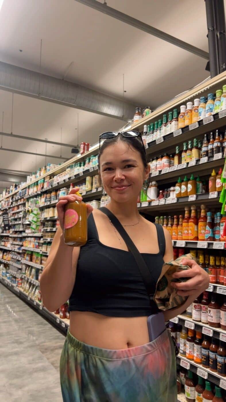 Customer with Tango at Whole Foods