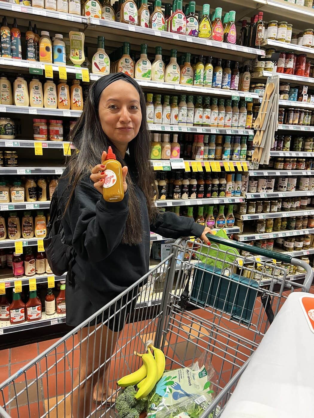 Customer with Tango at Whole Foods